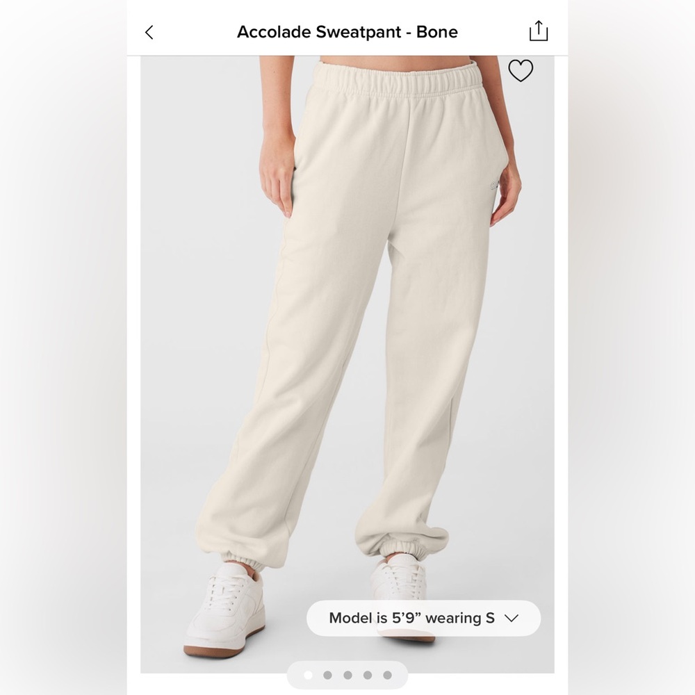 ALO Yoga Bone Track Pants